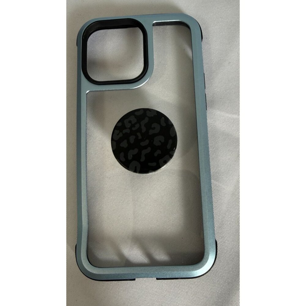 iPhone 14 Pro Max+/iphone15 Pro Max Case MagSafe Ring Mint Green/Black